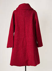Manteau long rouge G!OZE pour femme seconde vue