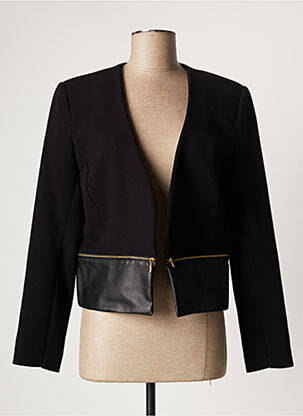 Veste casual coupe cintrée noir PAUL BRIAL femme