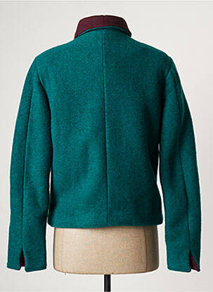Veste casual epaulette vert PAUL BRIAL femme