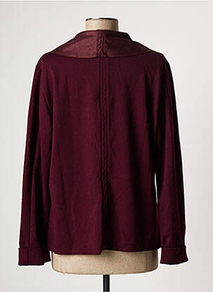 Veste casual coupe droite violet PAUL BRIAL femme