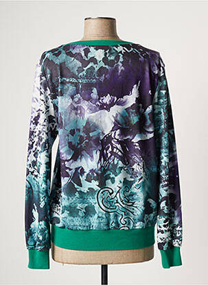Gilet manches longues stretch vert PAUL BRIAL femme