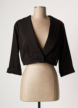 Veste casual coupe cintrée noir PAUL BRIAL femme