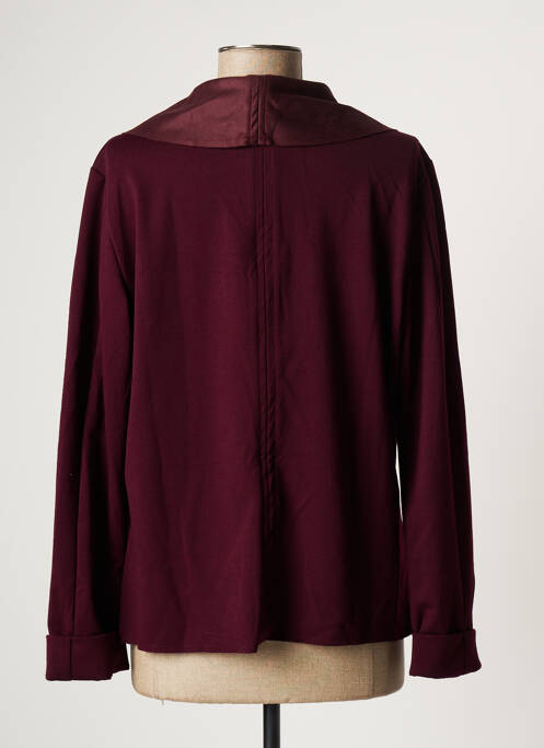 Veste casual violet PAUL BRIAL pour femme