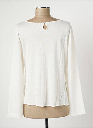 Blouse légère et transparente manches longues beige PAUL BRIAL femme