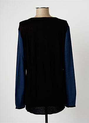 Chemisier coupe fluide manches longues bleu PAUL BRIAL femme