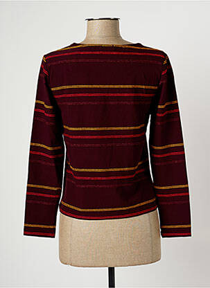 T-shirt manches longues manches longues violet PAUL BRIAL femme