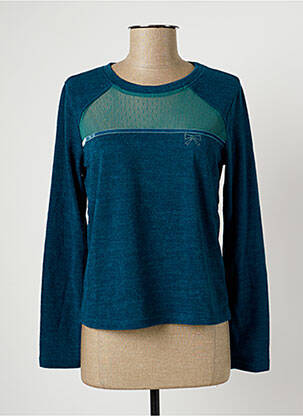 Pull vert PAUL BRIAL pour femme