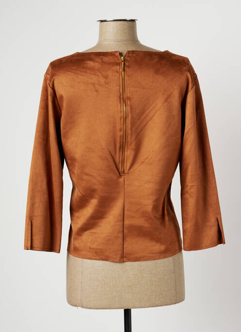 Blouse marron PAUL BRIAL pour femme