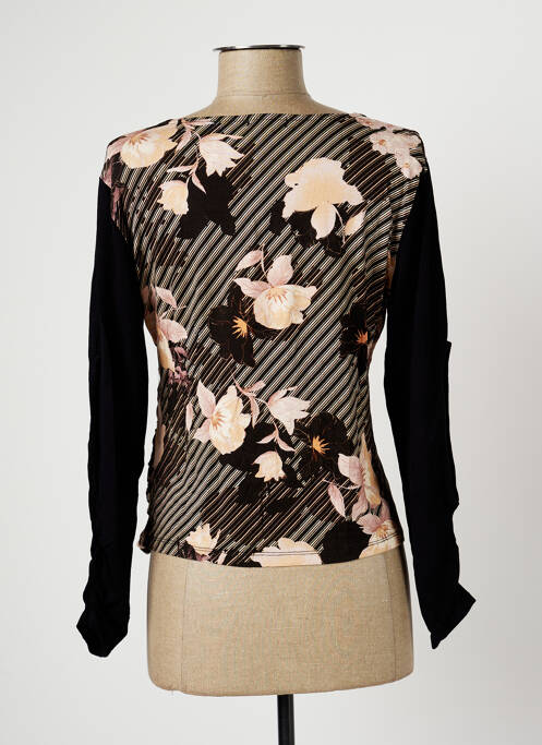 T-shirt noir PAUL BRIAL pour femme