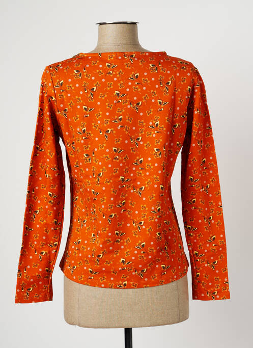 T-shirt orange PAUL BRIAL pour femme