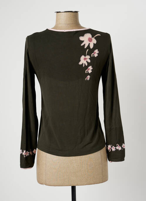 T-shirt vert PAUL BRIAL pour femme