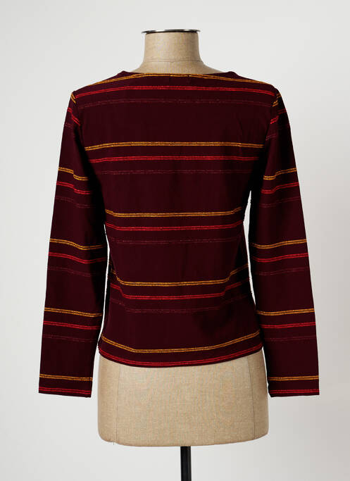 T-shirt violet PAUL BRIAL pour femme