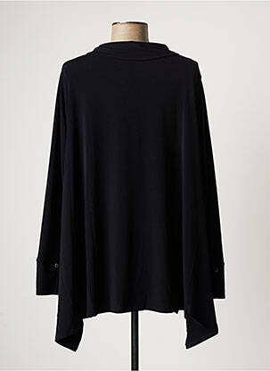 Veste casual coupe droite bleu MALOKA femme