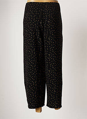 Pantalon 7/8 taille élastique taille normale noir G!OZE femme