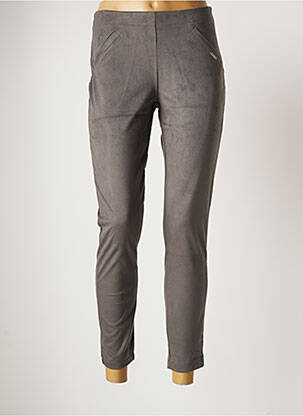 Pantalon 7/8 taille élastique taille normale noir G!OZE femme