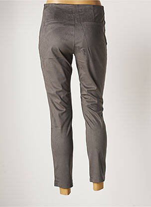 Pantalon 7/8 taille élastique taille normale noir G!OZE femme