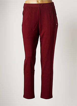 Pantalon slim rouge MALOKA pour femme