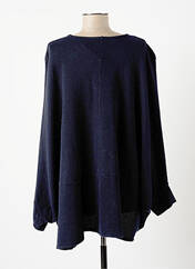 Tunique manches longues bleu G!OZE pour femme seconde vue