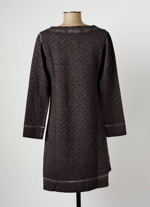 Robe courte gris MALOKA pour femme