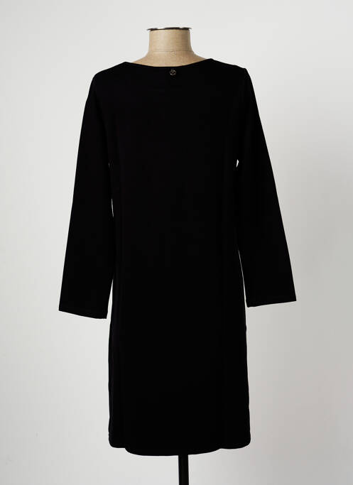Robe mi-longue noir MALOKA pour femme