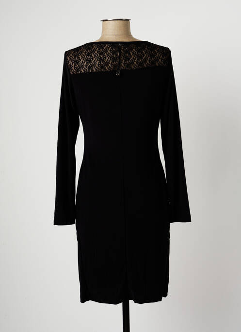 Robe mi-longue noir MALOKA pour femme