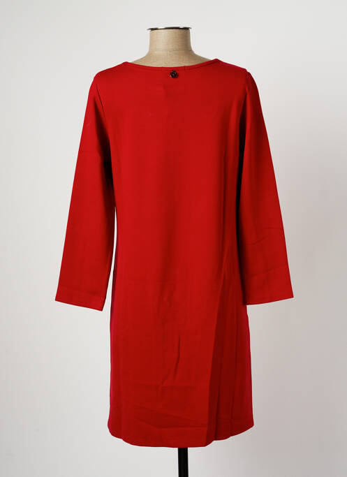 Robe mi-longue rouge MALOKA pour femme