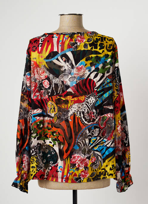 Blouse orange MALOKA pour femme