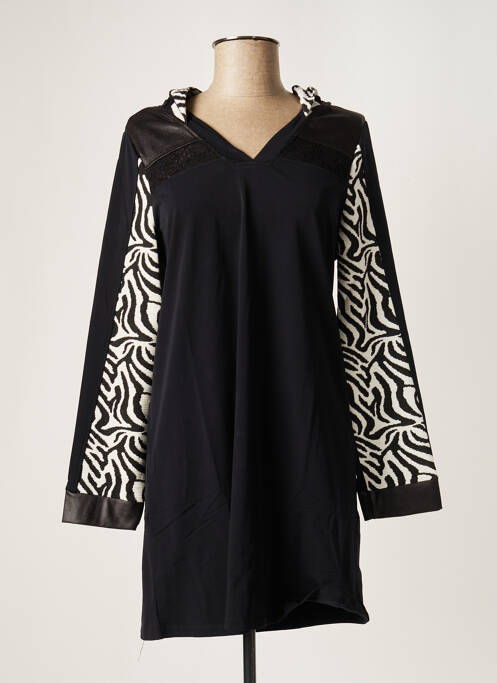 Robe courte noir MALOKA pour femme