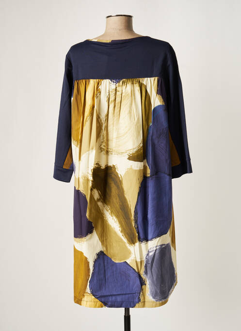 Robe mi-longue bleu G!OZE pour femme