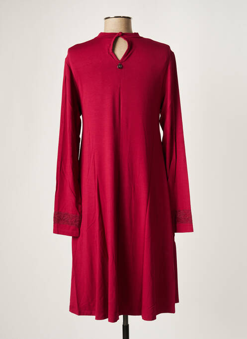 Robe mi-longue violet MALOKA pour femme