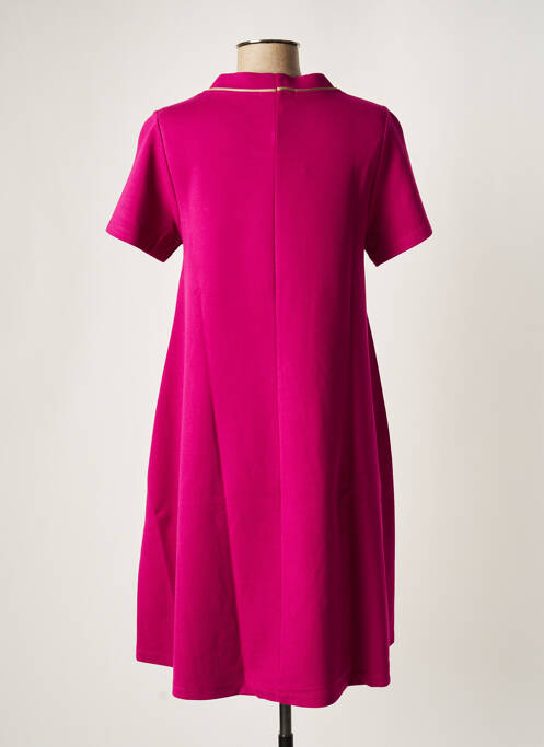 Robe mi-longue violet MALOKA pour femme