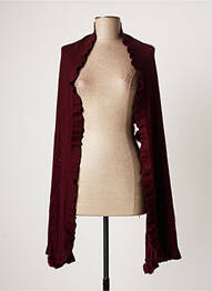 Boléro manches longues violet PAUL BRIAL femme