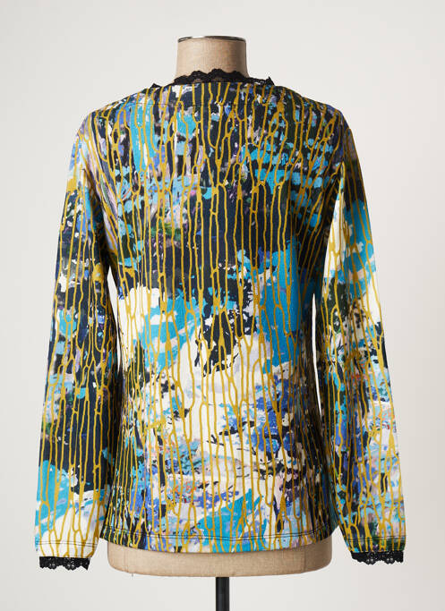 Gilet manches longues bleu MALOKA femme