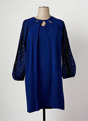 Robe mi-longue bleu MALOKA pour femme seconde vue