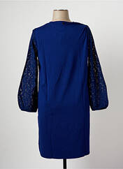 Robe mi-longue bleu MALOKA pour femme seconde vue