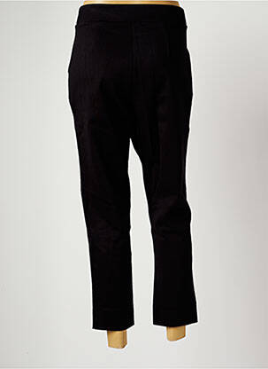 Pantalon 7/8 stretch taille normale noir MALOKA femme
