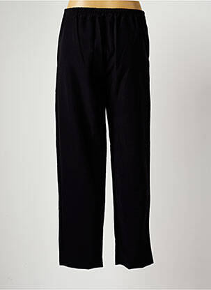 Pantalon droit stretch taille normale noir PAUL BRIAL femme