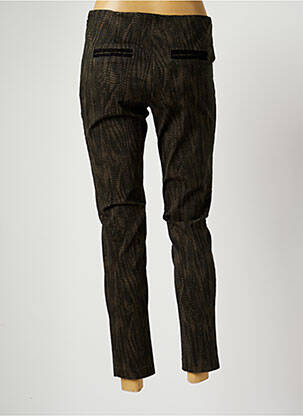 Pantalon 7/8 stretch taille normale vert PAUL BRIAL femme