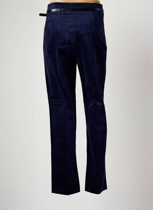 Pantalon droit bleu PAUL BRIAL pour femme