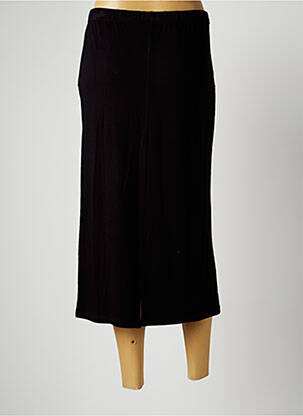 Jupe mi-longue taille haute noir G!OZE femme