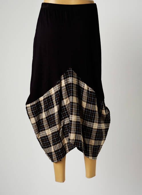 Jupe mi-longue noir G!OZE femme