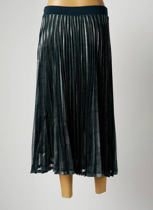 Jupe mi-longue vert PAUL BRIAL pour femme