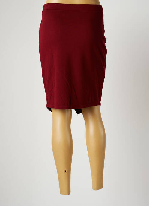 Jupe mi-longue violet MALOKA pour femme