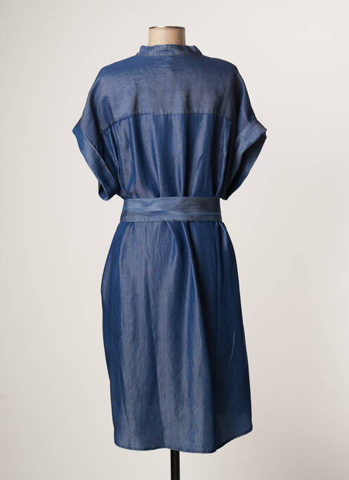 Robe mi-longue bleu IMPERIAL pour femme