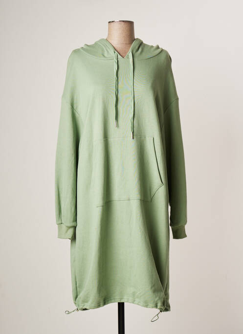 Robe mi-longue vert UNIGIRL pour femme