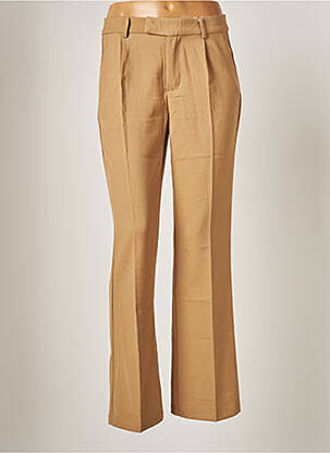Pantalon chino beige MUSY MUSE pour femme