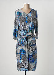 Robe mi-longue bleu BRANDTEX pour femme seconde vue