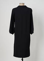 Robe mi-longue noir GEISHA pour femme seconde vue