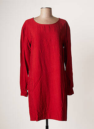 Robe mi-longue rouge ELVIRA pour femme