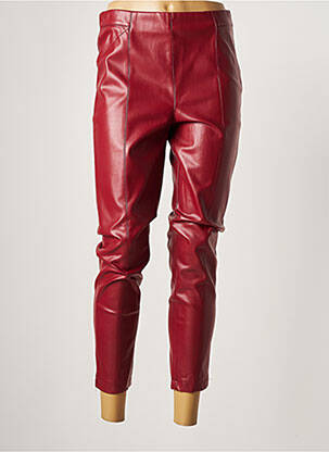 Pantalon 7/8 rouge B.YU pour femme